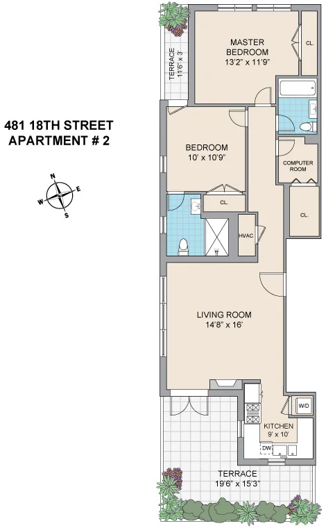 Unit for sale at 481 18TH Street, Brooklyn, NY 11215