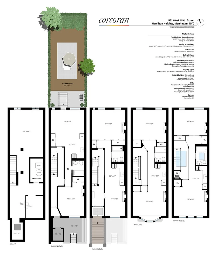 Unit for sale at 531 W 149TH Street, Manhattan, NY 10031