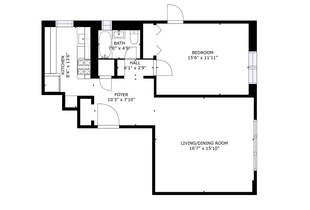 Unit for sale at 515 E 7th Street, Brooklyn, NY 11218