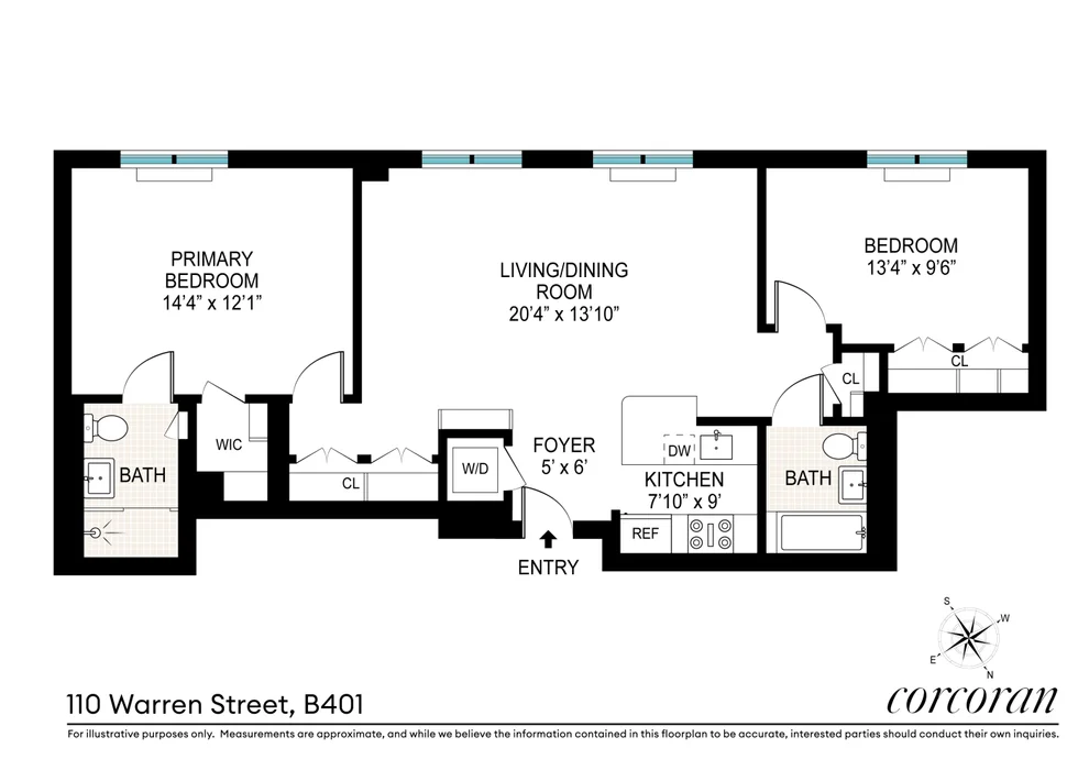 Unit for sale at 110 WARREN Street, Brooklyn, NY 11201