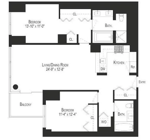 Unit for sale at 46-30 Center Boulevard, Queens, NY 11109