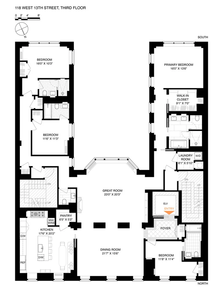 Unit for sale at 118 W 13TH Street, Manhattan, NY 10011