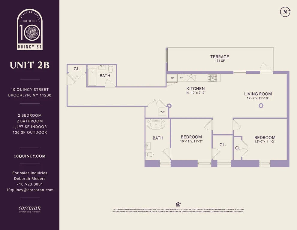 Unit for sale at 10 QUINCY Street, Brooklyn, NY 11238