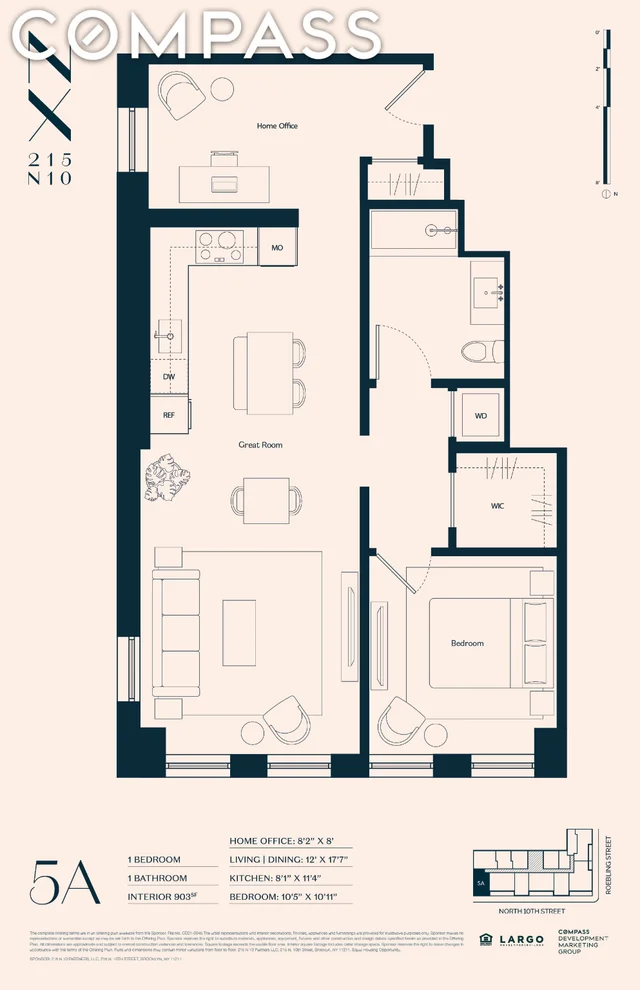 Unit for sale at 215 N 10th Street, Brooklyn, NY 11211