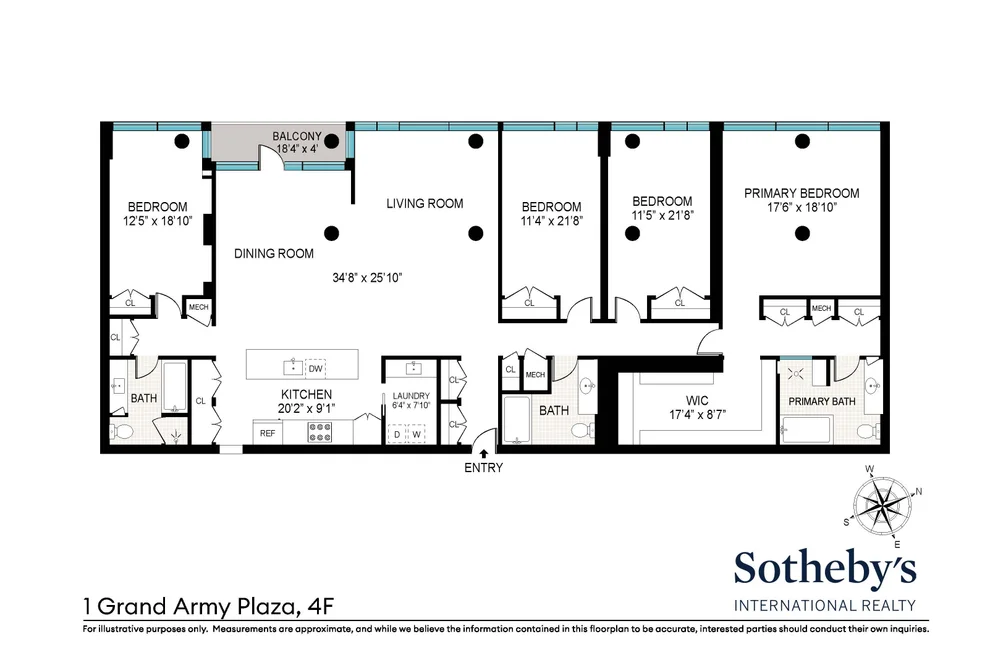 Unit for sale at 1 Grand Army Plaza, Brooklyn, NY 11238