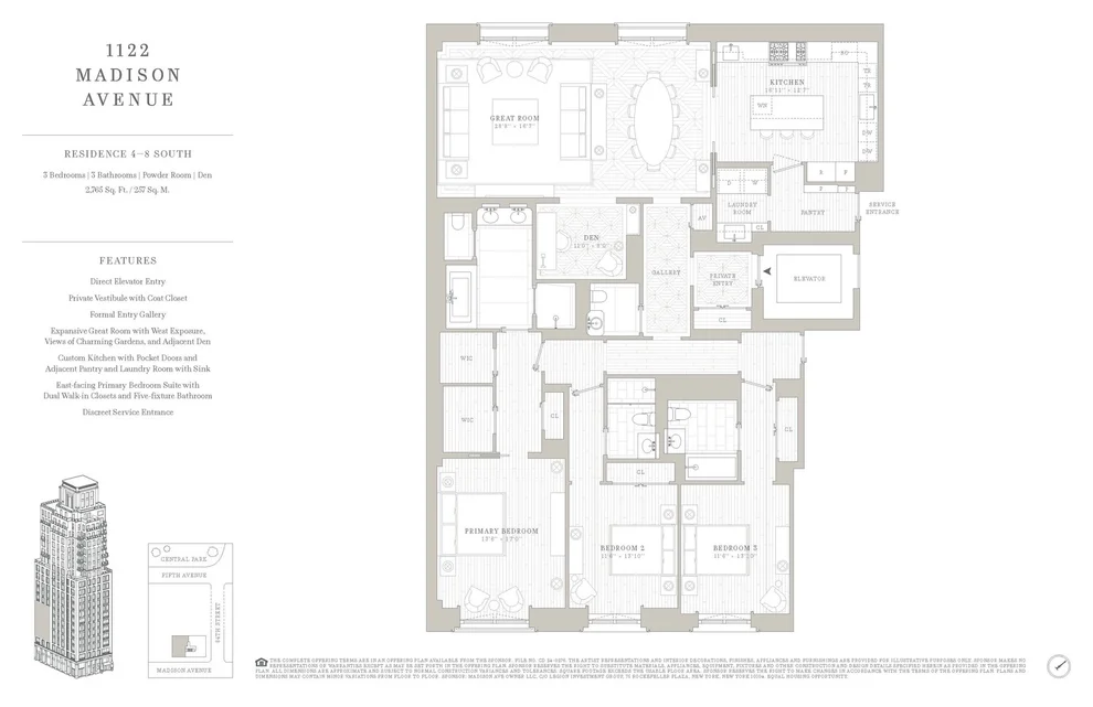 Unit for sale at 1122 MADISON Avenue, Manhattan, NY 10028