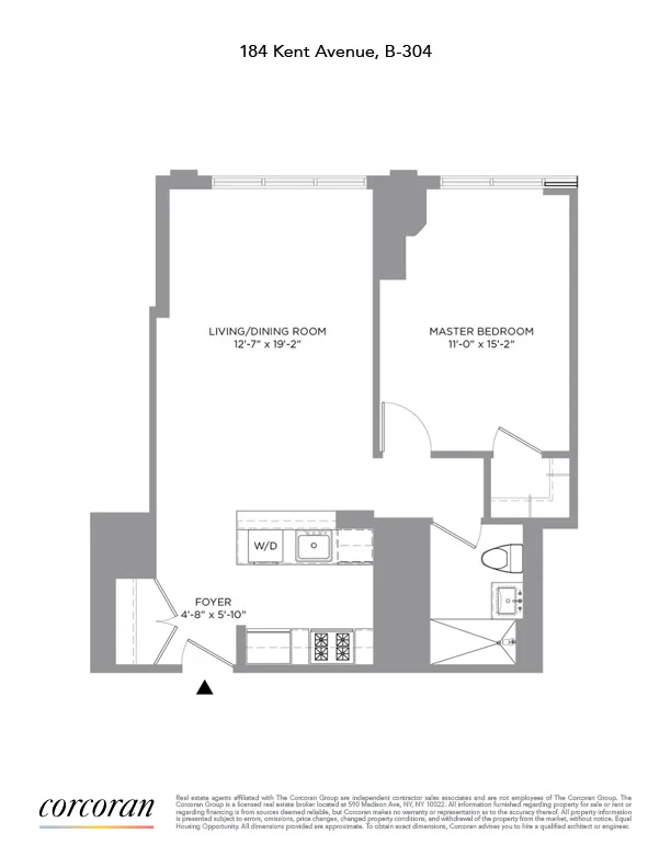 Unit for sale at 184 KENT Avenue, Brooklyn, NY 11249