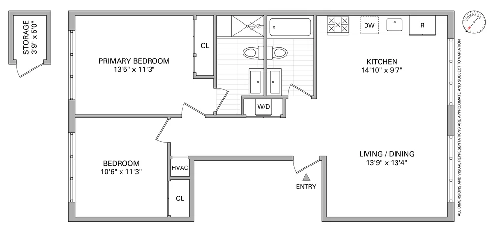 Unit for sale at 3 Ridgewood Place, Brooklyn, NY 11237