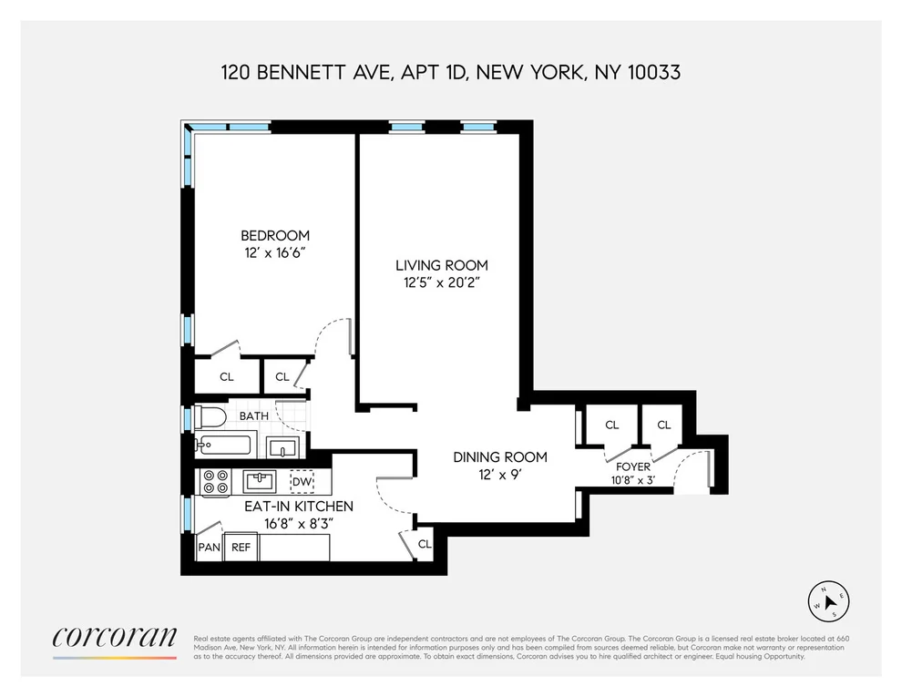 Unit for sale at 120 BENNETT Avenue, Manhattan, NY 10033
