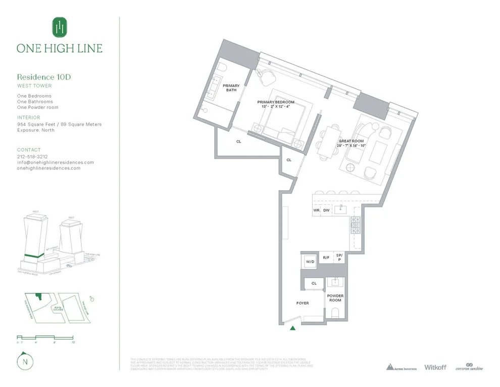 Unit for sale at 500 W 18TH Street, Manhattan, NY 10011
