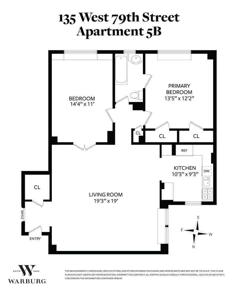 Unit for sale at 135 W 79TH Street, Manhattan, NY 10024
