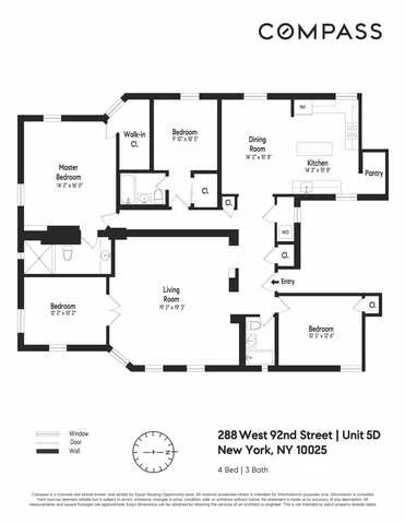 Unit for sale at 288 W 92nd Street, Manhattan, NY 10025