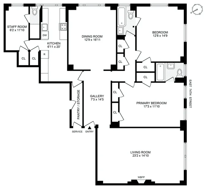 Unit for sale at 135 E 74TH Street, Manhattan, NY 10021