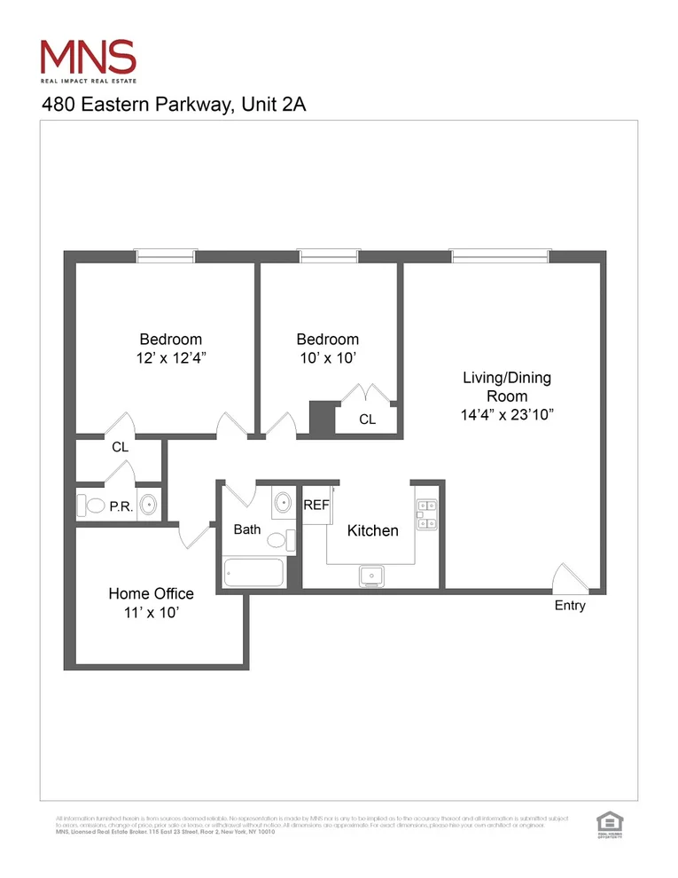 Unit for sale at 480 Eastern Parkway, Brooklyn, NY 11225