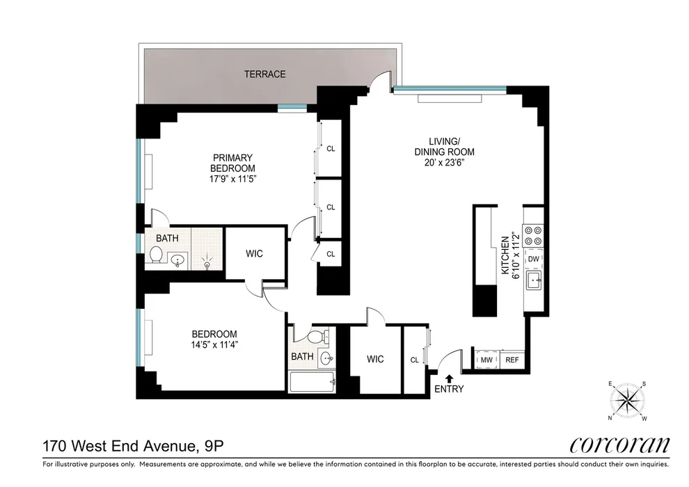 Unit for sale at 170 W END Avenue, Manhattan, NY 10023