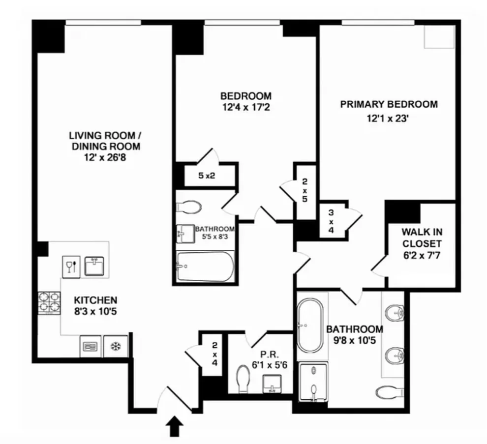Unit for sale at 50 Riverside Boulevard, Manhattan, NY 10069