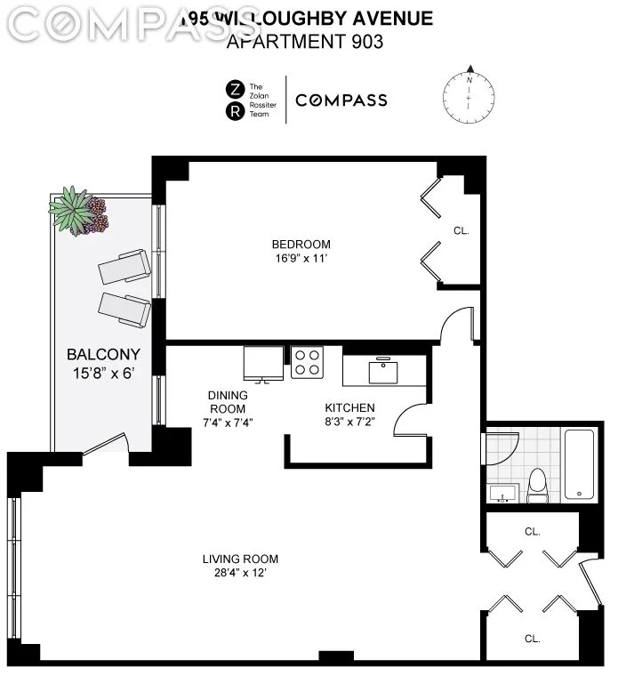 Unit for sale at 195 Willoughby Avenue, Brooklyn, NY 11205