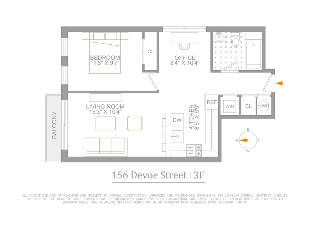 Unit for sale at 156 DEVOE Street, Brooklyn, NY 11211