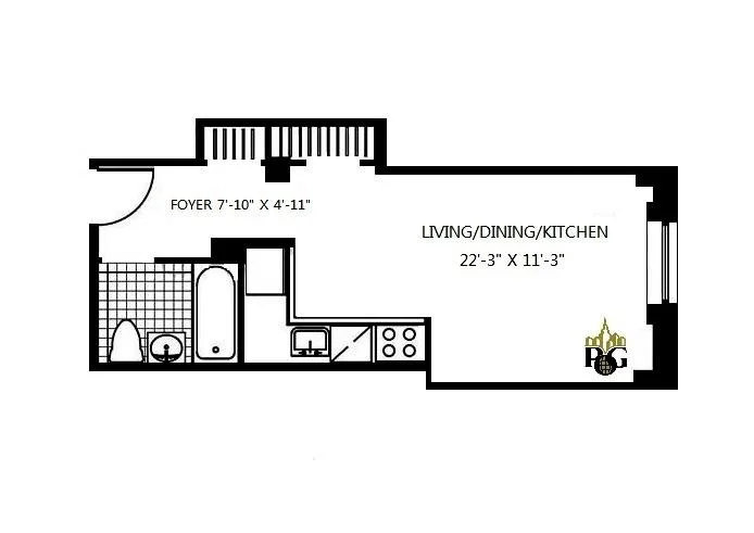 Unit for sale at 20 West Street, Manhattan, NY 10004