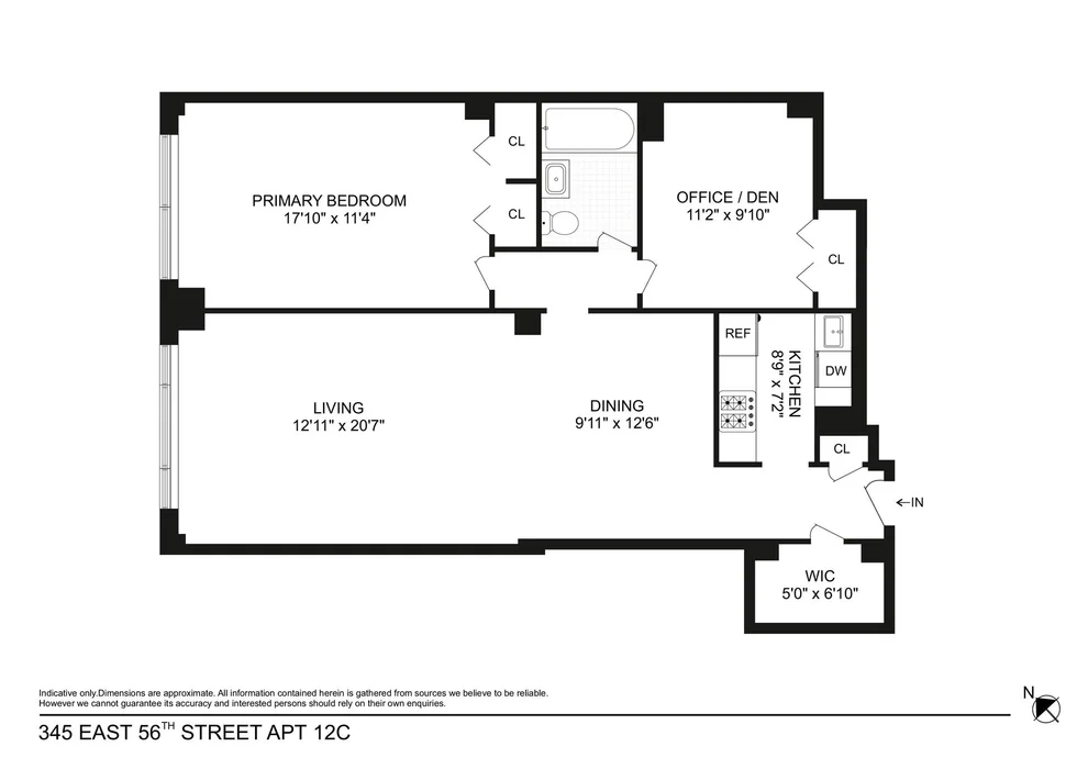 Unit for sale at 345 E 56TH Street, Manhattan, NY 10022