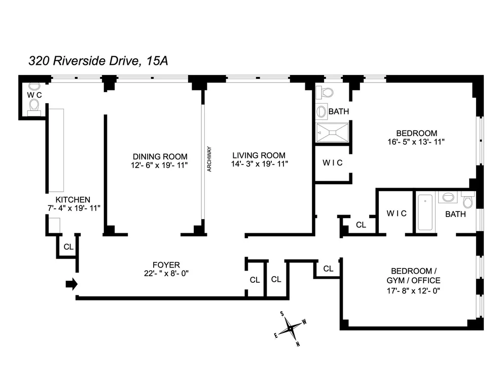 Unit for sale at 320 RIVERSIDE Drive, Manhattan, NY 10025