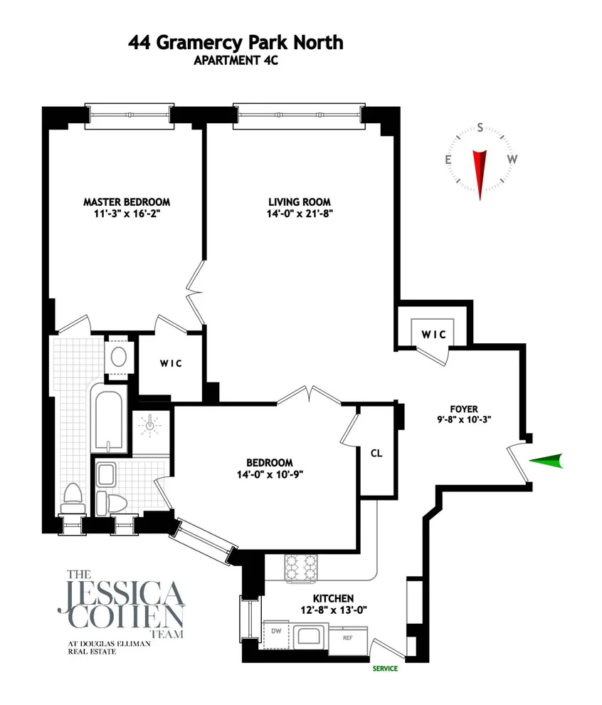 Unit for sale at 44 Gramercy Park N, Manhattan, NY 10010