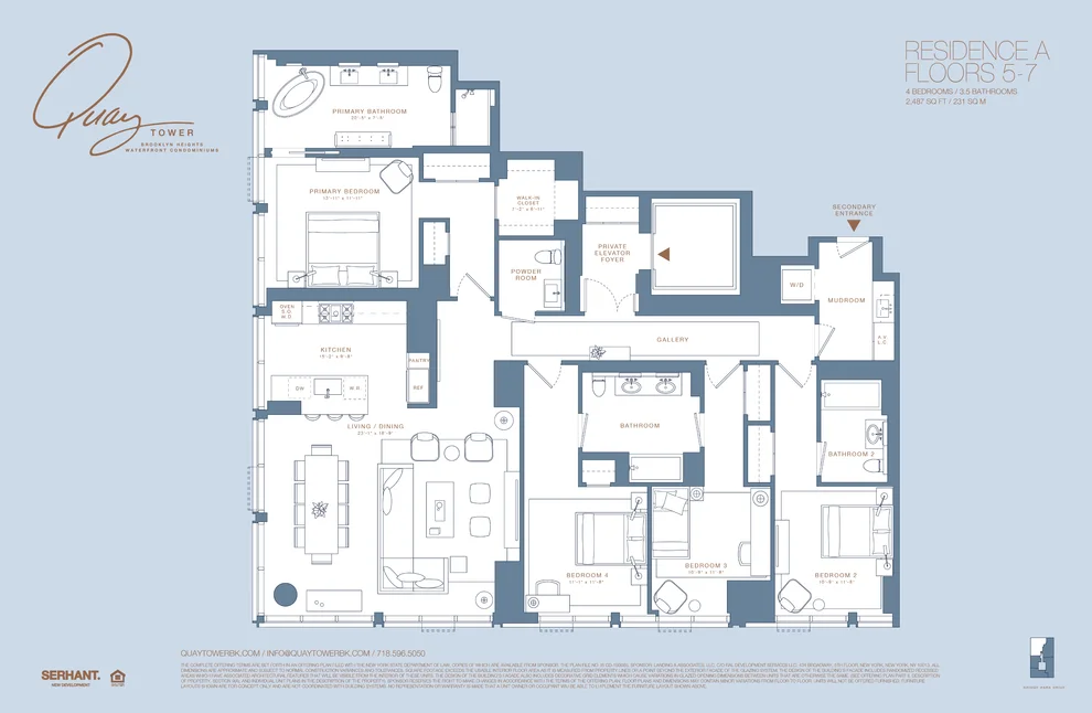 Unit for sale at 50 BRIDGE PARK Drive, Brooklyn, NY 11201