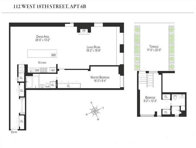 Unit for sale at 112 W 18th Street, Manhattan, NY 10011