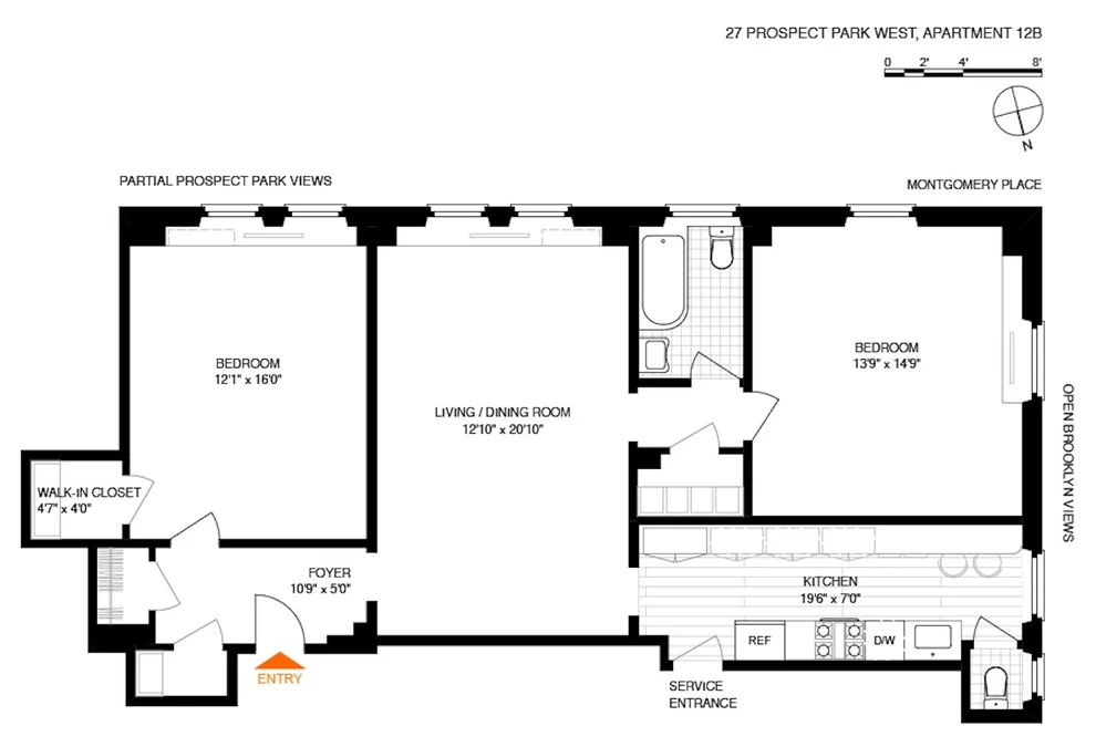 Unit for sale at 27 PROSPECT Park W, Brooklyn, NY 11215