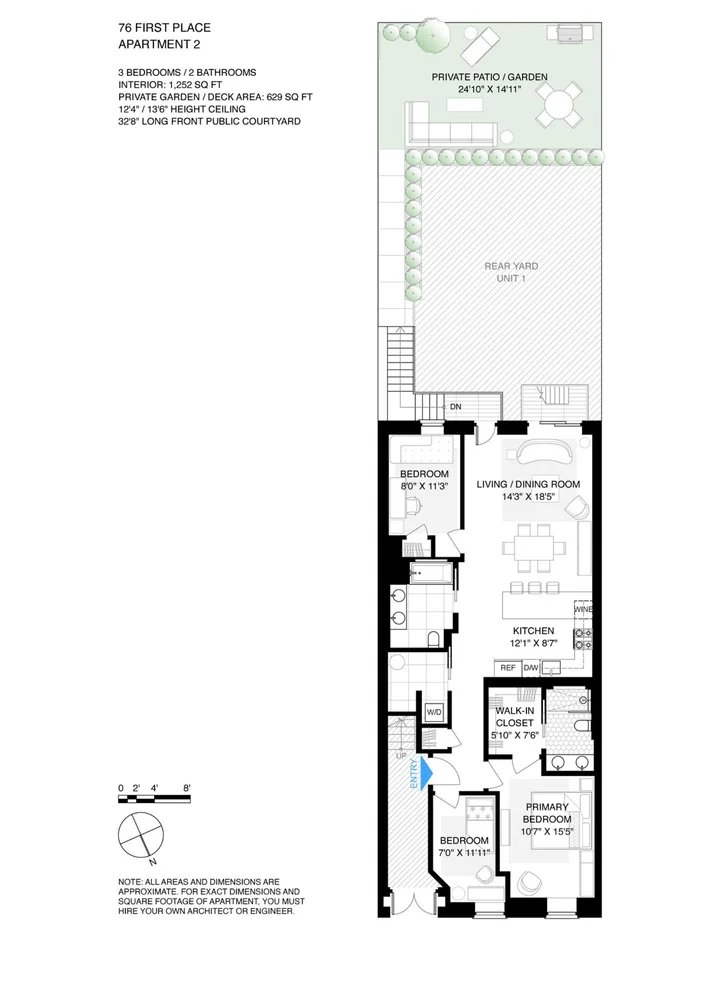 Unit for sale at 76 1ST Place, Brooklyn, NY 11231