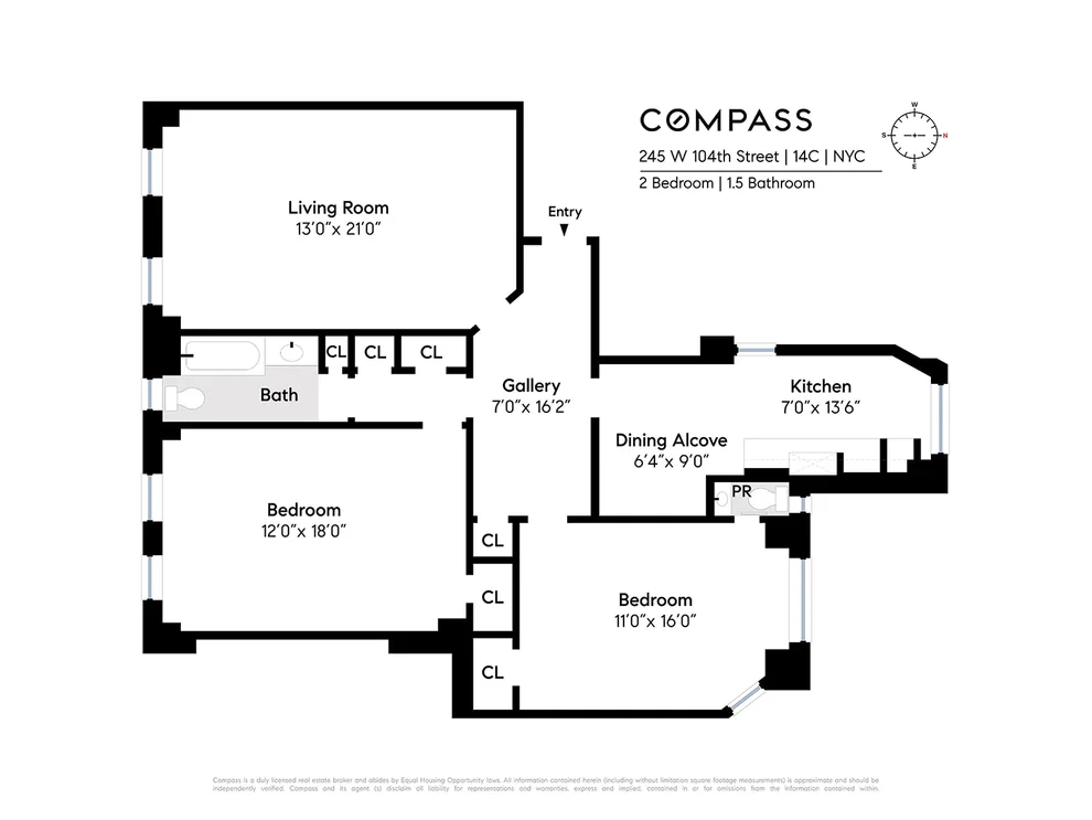 Unit for sale at 245 W 104th Street, Manhattan, NY 10025