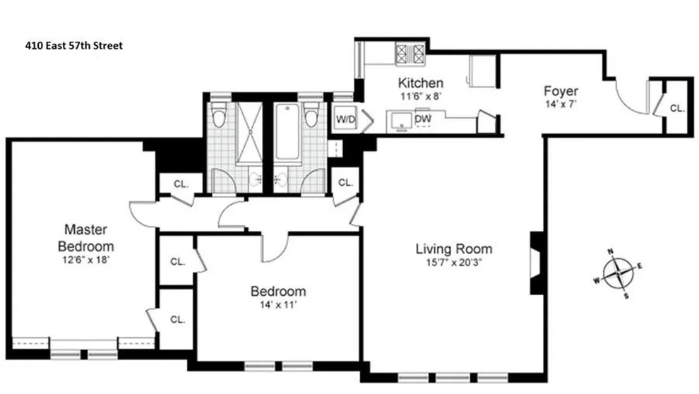 Unit for sale at 410 E 57TH Street, Manhattan, NY 10022