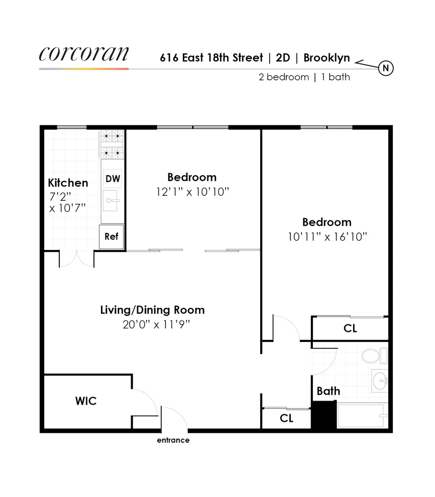 Unit for sale at 616 E 18TH Street, Brooklyn, NY 11226