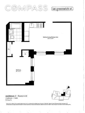 Unit for sale at 120 Greenwich Street, Manhattan, NY 10006