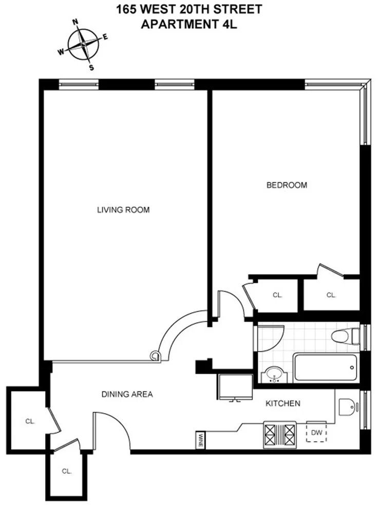 Unit for sale at 165 W 20th Street, Manhattan, NY 10011
