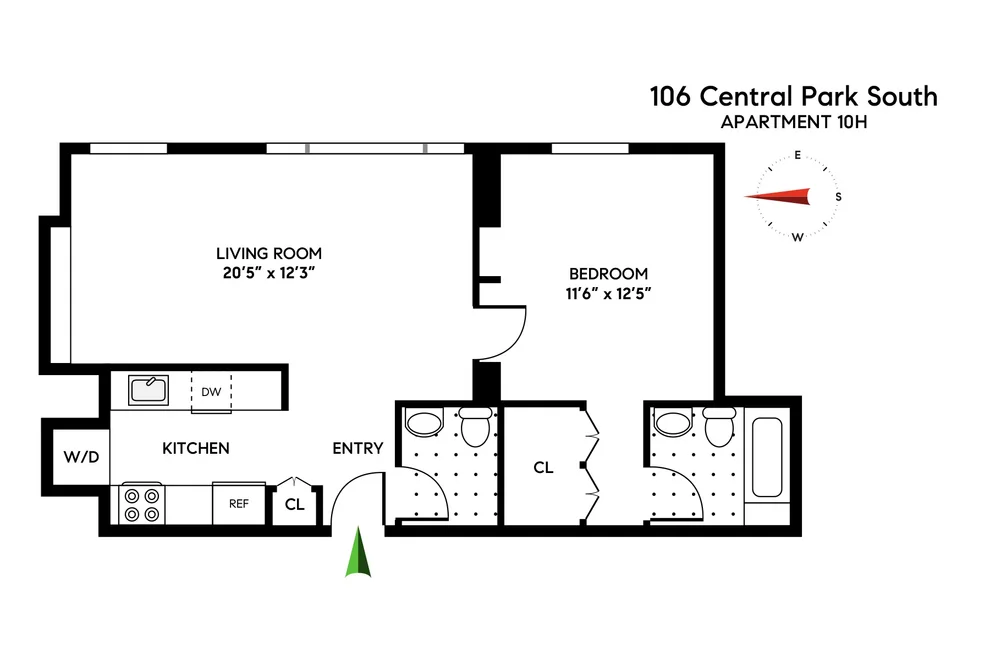 Unit for sale at 106 Central Park S, Manhattan, NY 10019