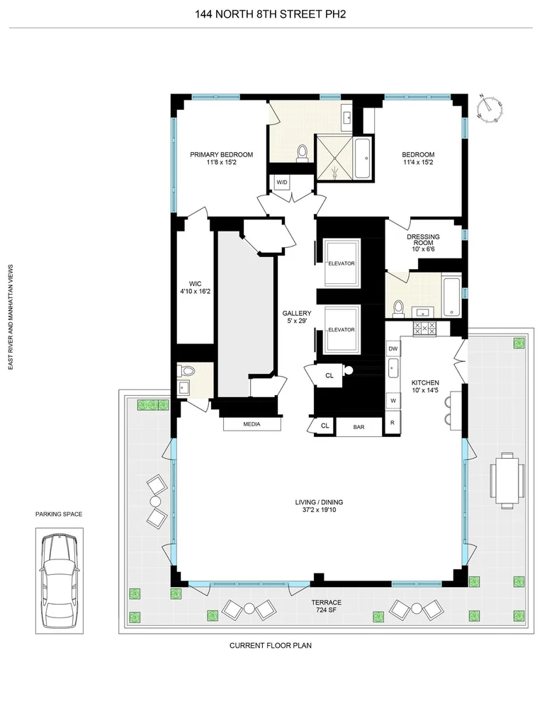 Unit for sale at 144 N 8TH Street, Brooklyn, NY 11249