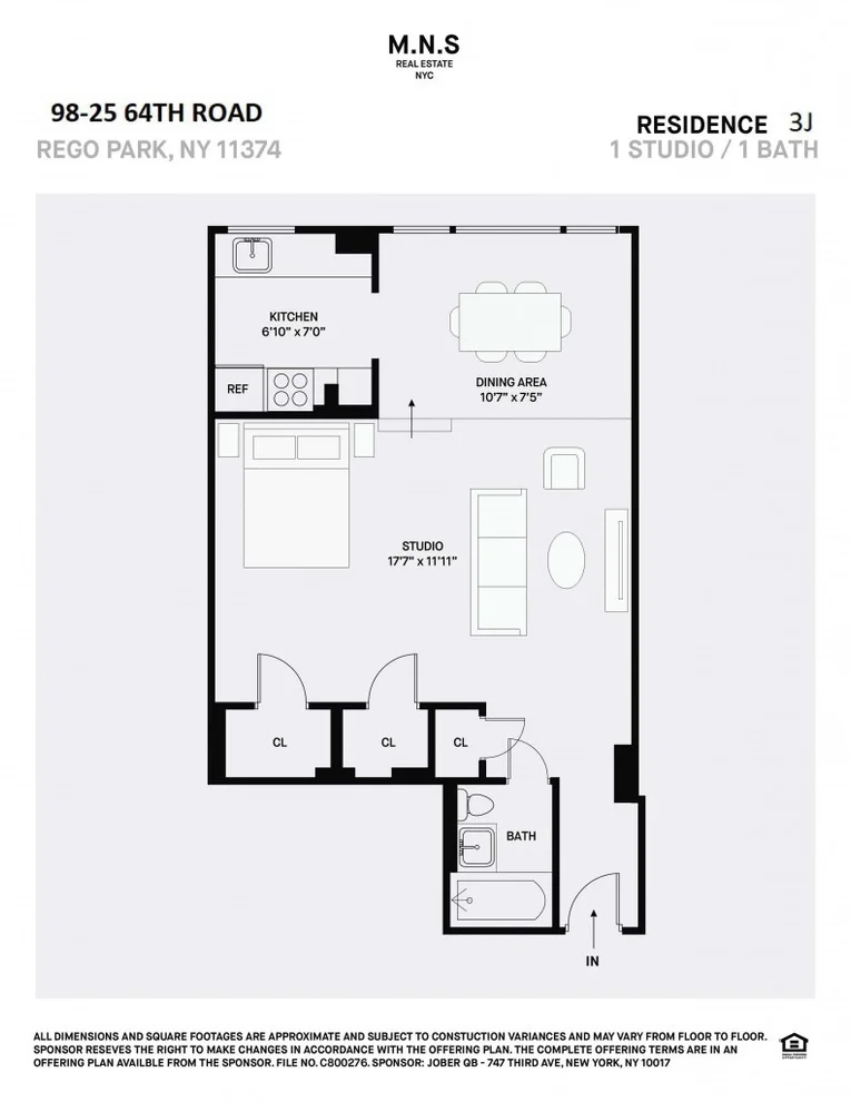 Unit for sale at 98-25 64th Road, Queens, NY 11374