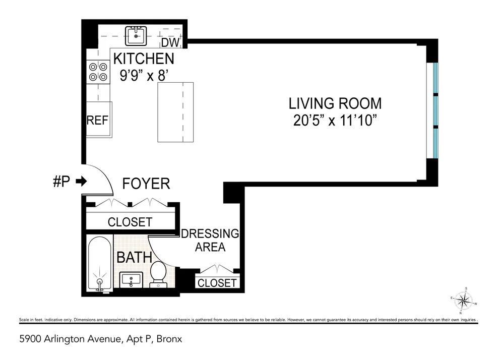 Unit for sale at 5900 ARLINGTON Avenue, Bronx, NY 10471