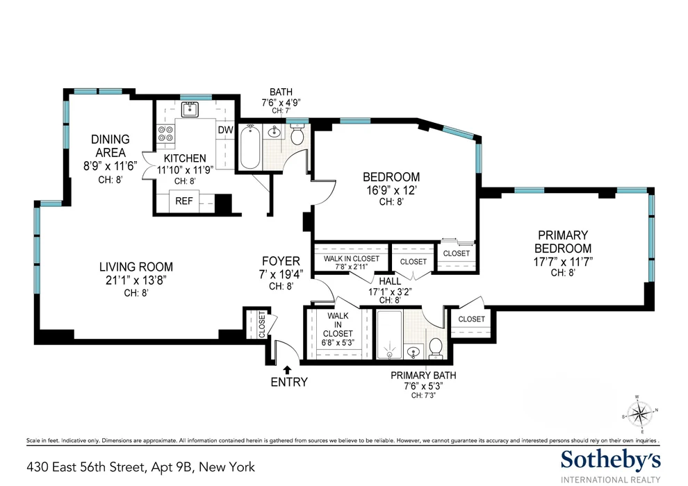 Unit for sale at 430 E 56th Street, Manhattan, NY 10022