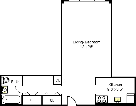 Unit for sale at 185 HALL Street, Brooklyn, NY 11205