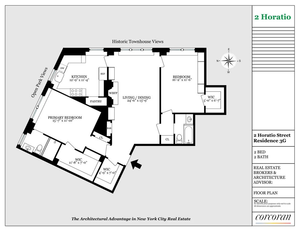 Unit for sale at 2 HORATIO Street, Manhattan, NY 10014