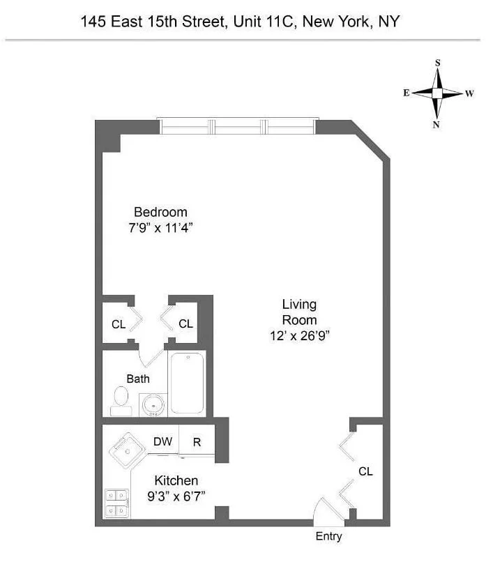 Unit for sale at 145 E 15TH Street, Manhattan, NY 10003