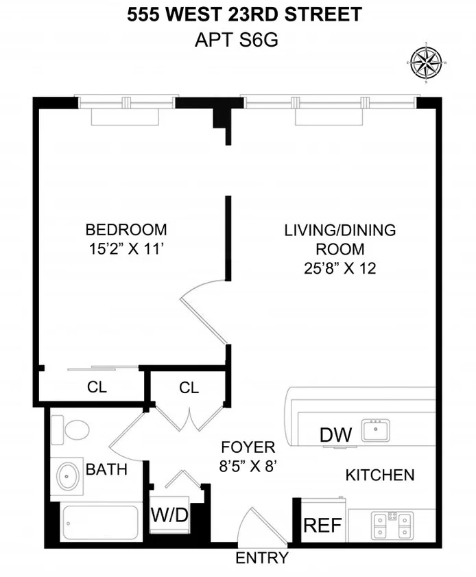 Unit for sale at 555 W 23RD Street, Manhattan, NY 10011