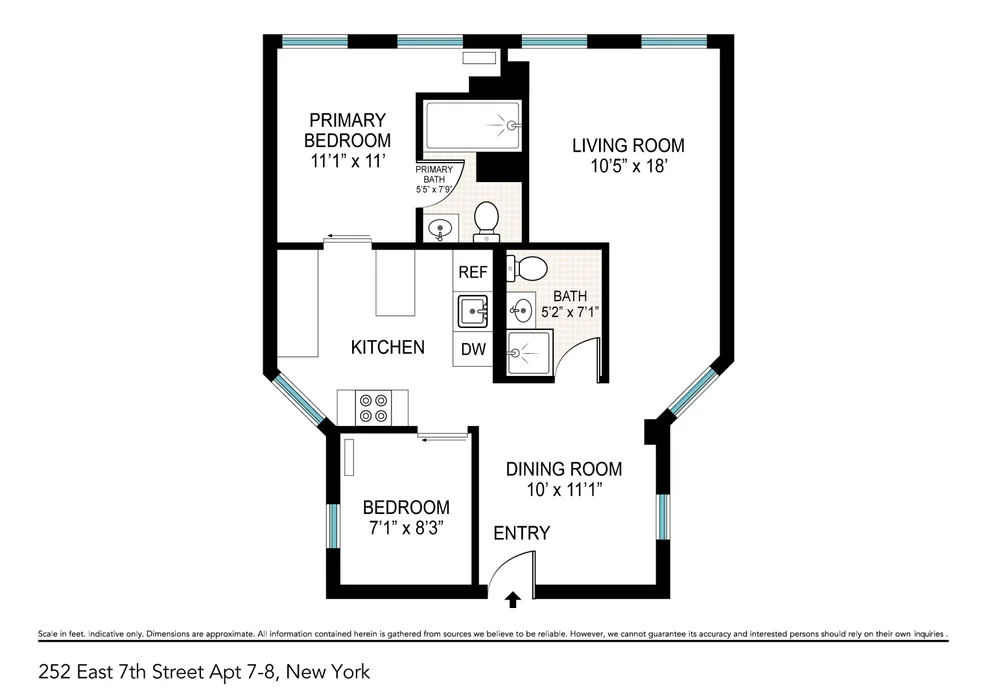 Unit for sale at 252 E 7th Street, Manhattan, NY 10009