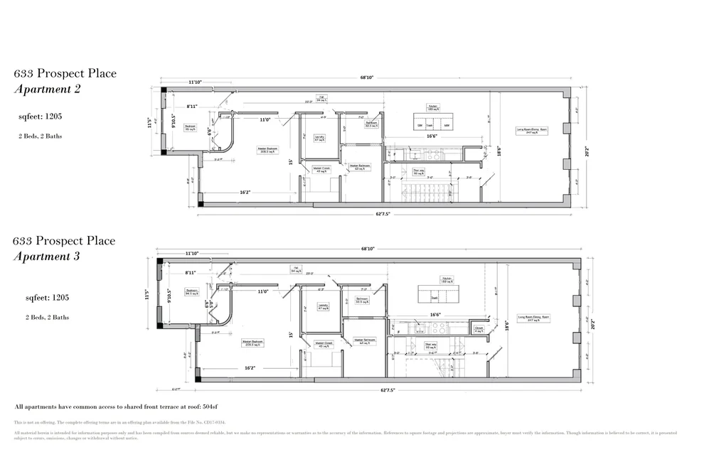 Unit for sale at 633 Prospect Place, Brooklyn, NY 11216