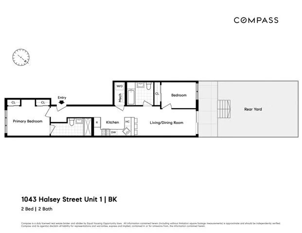Unit for sale at 1043 Halsey Street, Brooklyn, NY 11207