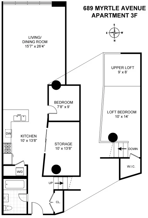 Unit for sale at 689 MYRTLE Avenue, Brooklyn, NY 11205