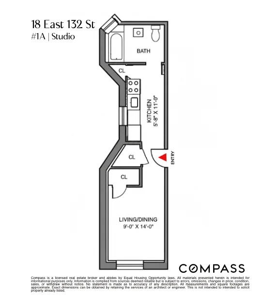 Unit for sale at 18 E 132nd Street, Manhattan, NY 10037