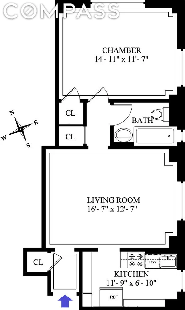 Unit for sale at 345 W 55th Street, Manhattan, NY 10019